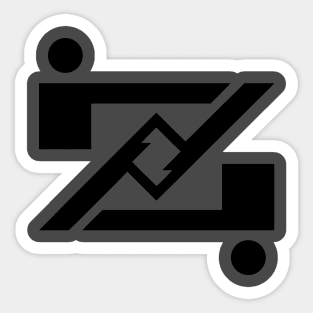 Smallville Kryptonian Symbol for Zod Sticker